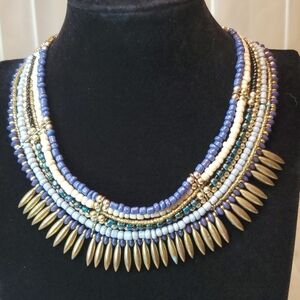 ⚜️VINTAGE BOHO RETRO NECKLACE  16"⚜️